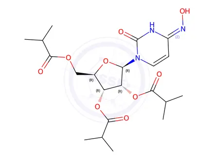 Chemical structure of Molnupiravir Impurity 19