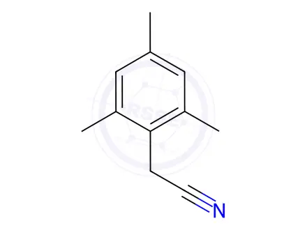 Chemical structure of 2-Mesitylacetonitrile