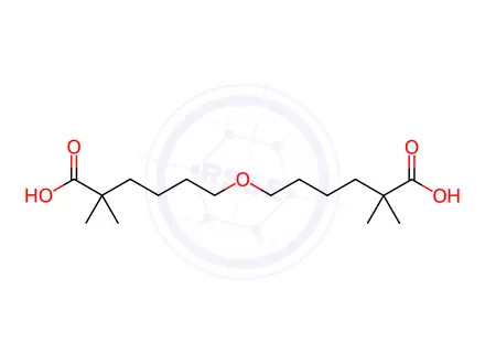 Chemical structure of Gemcabene Calcium