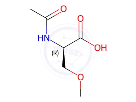 Chemical structure of Lacosamide Impurity 374