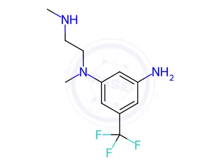 Chemical structure of Almonertinib Impurity 257