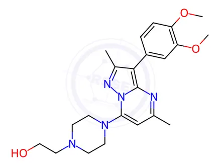 Chemical structure of T-00127-HEV1 Impurity 33
