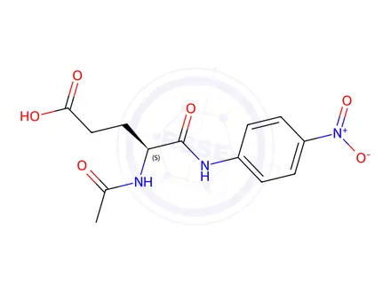 Chemical structure of Ac-Glu-Pna