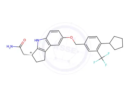 Chemical structure of Etrasimod Impurity 41