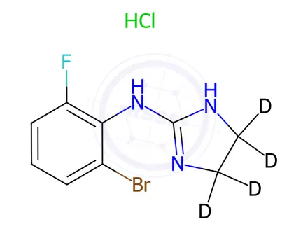 Chemical structure of Romifidine-d4 Hydrochloride