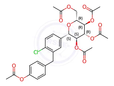 Chemical structure of Dapagliflozin Impurity 359