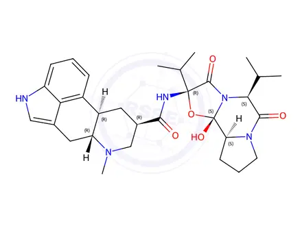 Chemical structure of Dihydroergocristine EP Impurity F
