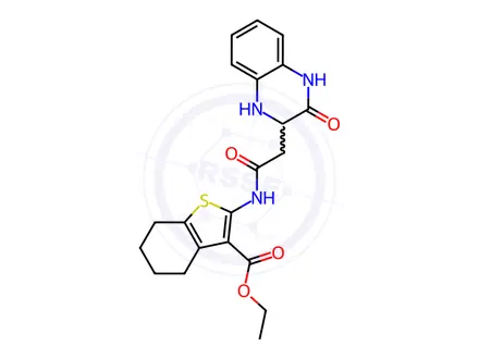 Chemical structure of WAY-116749