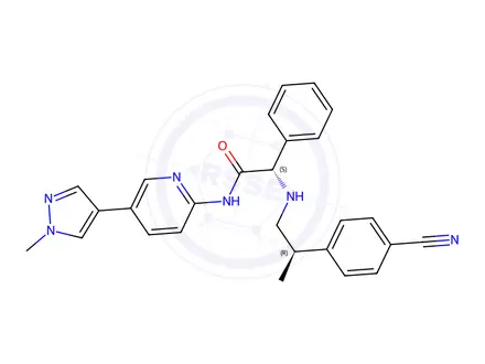 Chemical structure of (R,S)-CPI-1612