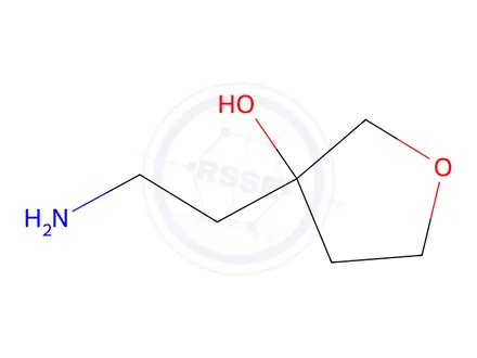 Chemical structure of 3-(2-aminoethyl)oxolan-3-ol
