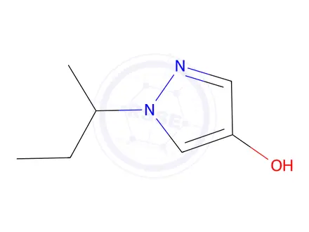 Chemical structure of 1-(butan-2-yl)-1h-pyrazol-4-ol