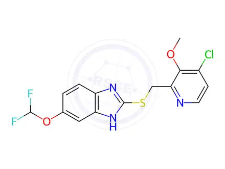 Chemical structure of Pantoprazole Impurity 82