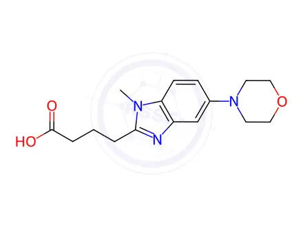 Chemical structure of Bendamustine Ether Impurity