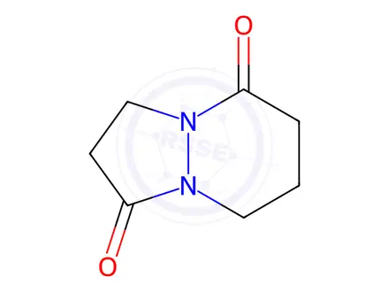 Chemical structure of 1H-Pyrazolo[1,2-a]pyridazine-1,5(6H)-dione, tetrahydro-