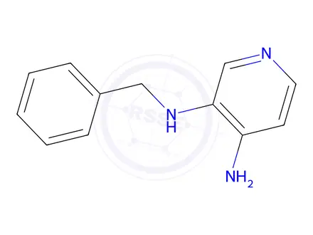 Chemical structure of N3-Benzylpyridine-3,4-diamine