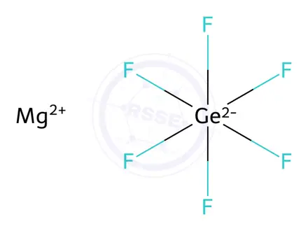 Chemical structure of MAGNESIUMFLUOROGERMANATE