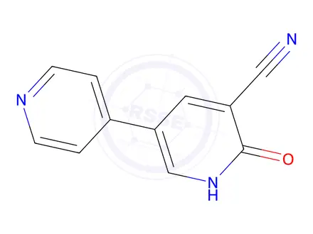 Chemical structure of Amrinone Impurity 3 (Amrinone USP Related Compound C)