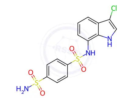 Chemical structure of Indisulam