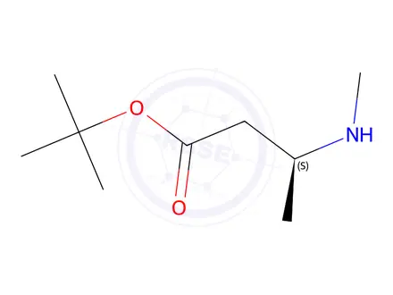 Chemical structure of Tert-butyl (S)-3-(methylamino)butanoate