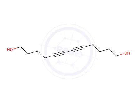 Chemical structure of Dodeca-5,7-diyne-1,12-diol