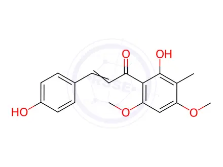 Chemical structure of 3'-Methylflavokawin