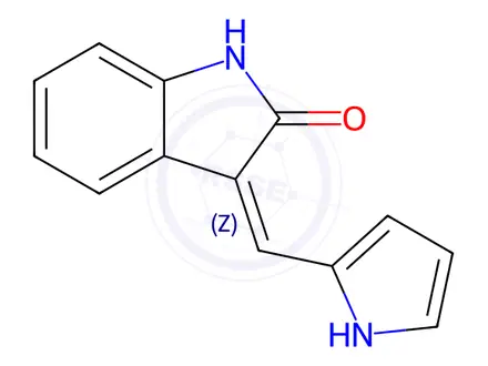 Chemical structure of Semaxanib Impurity 115