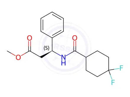 Chemical structure of Maraviroc Impurity 2