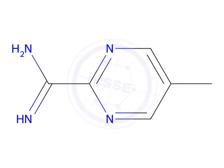 Chemical structure of 5-Methylpyrimidine-2-carboxamidine