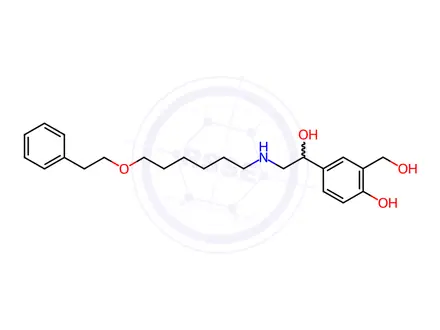 Chemical structure of Salmeterol EP Impurity B