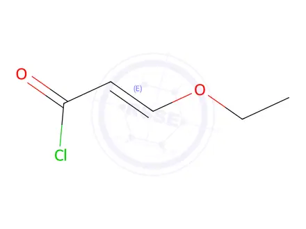 Chemical structure of (E)-3-Ethoxyacryloyl chloride