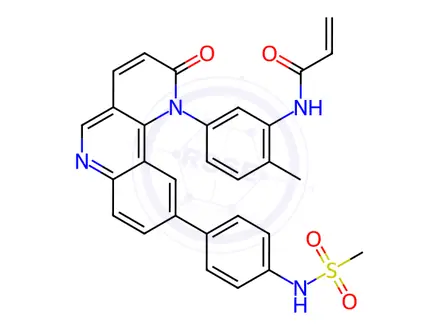 Chemical structure of BMX-IN-1