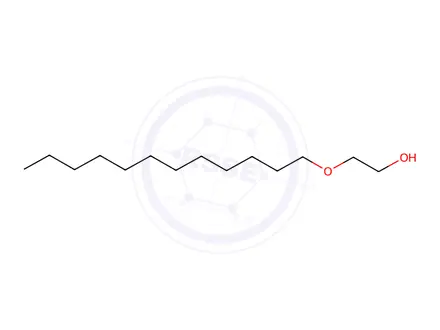 Chemical structure of Ethylene glycol monododecyl ether