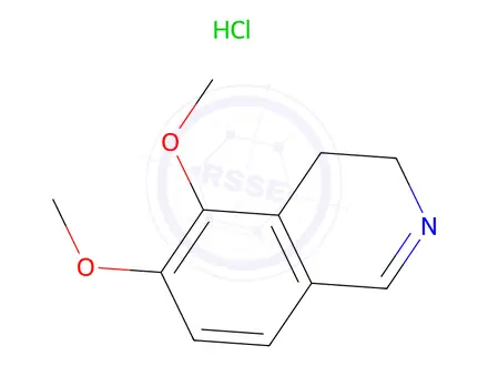 Chemical structure of 3,4-Dihydro-5,6-dimethoxyisoquinoline Hydrochloride
