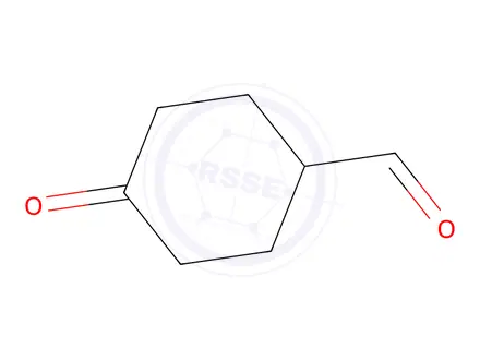 Chemical structure of Cyclohexanone-4-carboxaldehyde