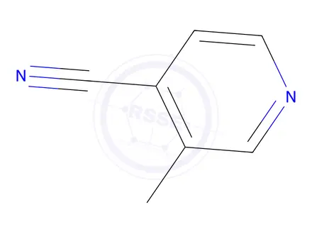 Chemical structure of 3-Methyl pyridine-4-carbonitrile
