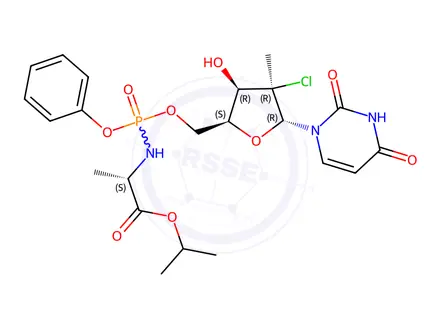 Chemical structure of Sofosbuvir Chloro Analog