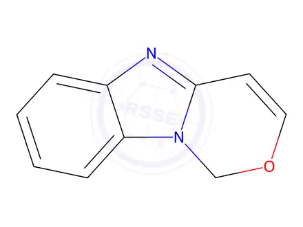 Chemical structure of 1H-[1,3]Oxazino[3,4-a]benzimidazole(9CI)