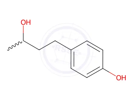 Chemical structure of rac-Rhododendrol