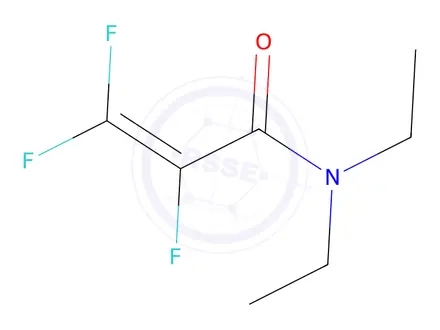 Chemical structure of N,N-Diethyl-2,3,3-Trifluoroacrylamide