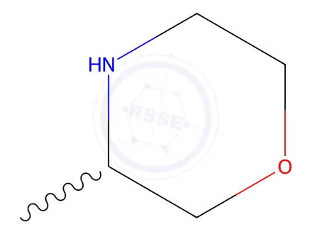 Chemical structure of 3-Methylmorpholine
