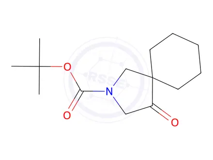 Chemical structure of Tert-butyl 4-oxo-2-azaspiro[4.5]Decane-2-carboxylate