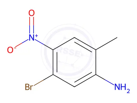 Chemical structure of 5-Bromo-2-methyl-4-nitroaniline