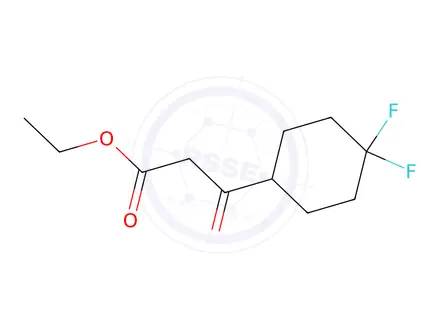 Chemical structure of ethyl 3-(4,4-difluoro-cyclohexyl)-3-oxo-propanoate