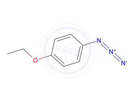 Chemical structure of 1-azido-4-ethoxybenzene