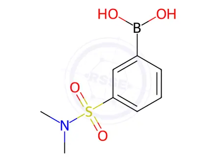 Chemical structure of N,N-Dimethyl 3-boronobenzenesulfonamide