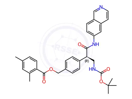 Chemical structure of Netarsudil Impurity 11