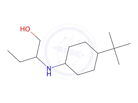 Chemical structure of 2-[(4-tert-butylcyclohexyl)amino]butan-1-ol