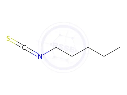 Chemical structure of Pentyl Isothiocyanate