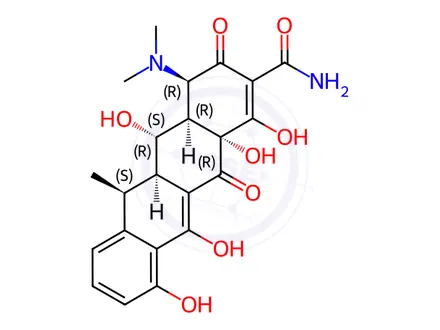 Chemical structure of Doxycycline EP Impurity D