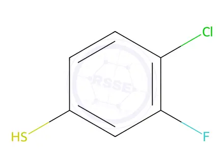 Chemical structure of 4-Chloro-3-fluorobenzenethiol